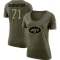 Women's Wes Schweitzer Legend Salute to Service Scoop Neck T-Shirt - Olive