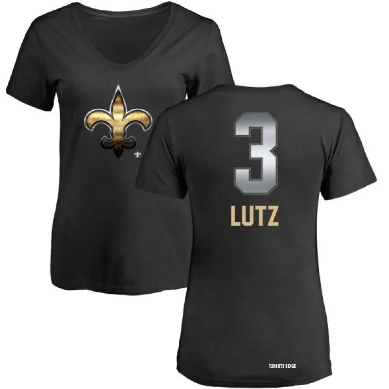 Women's Wil Lutz Midnight Mascot T-Shirt - Black - Tshirtsedge