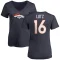 Women's Wil Lutz Name & Number Slim Fit T-Shirt - Navy