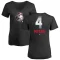 Women's Wil Myers Midnight Mascot V-Neck T-Shirt - Black