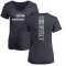 Women's Will Dissly Backer Slim Fit T-Shirt - Navy