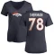 Women's Will Sherman Name & Number Slim Fit T-Shirt - Navy