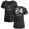 Women's Willie Aikens Midnight Mascot V-Neck T-Shirt - Black