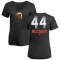 Women's Willie McCovey Midnight Mascot V-Neck T-Shirt - Black