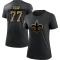 Women's Willie Roaf 2020 Salute To Service Performance T-Shirt - Black