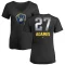 Women's Willy Adames Midnight Mascot V-Neck T-Shirt - Black