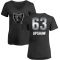 Women's Wilson Gene Upshaw Midnight Mascot T-Shirt - Black