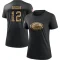 Women's Wilson John Brodie 2020 Salute To Service Performance T-Shirt - Black