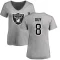 Women's Wilson Ray Guy Name & Number Slim Fit T-Shirt - Ash