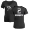 Women's Xander Bogaerts Midnight Mascot V-Neck T-Shirt - Black