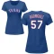 Women's Yerry Rodriguez Name & Number T-Shirt - Royal