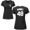 Women's Yohan Ramirez Name & Number T-Shirt - Black