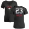 Women's Zac Gallen Midnight Mascot V-Neck T-Shirt - Black