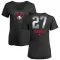 Women's Zach Davies Midnight Mascot V-Neck T-Shirt - Black