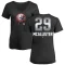 Women's Zach McAllister Midnight Mascot V-Neck T-Shirt - Black