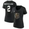 Women's Zach Whitecloud 2023 Stanley Cup Final Name & Number V-Neck T-Shirt - Black