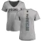 Women's Zach Whitecloud Backer Slim Fit V-Neck T-Shirt - Heathered Gray