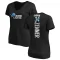 Women's Zach Zenner Backer Slim Fit T-Shirt - Black