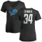 Women's Zach Zenner Name & Number Slim Fit T-Shirt - Black