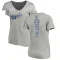 Women's Zack Greinke Backer Slim Fit T-Shirt - Ash