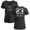 Women's Zack Greinke Midnight Mascot V-Neck T-Shirt - Black