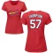 Women's Zack Thompson Name & Number T-Shirt - Red