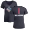 Women's Zion Williamson Name and Number Banner Wave V-Neck T-Shirt - Navy