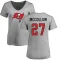 Women's Zyon McCollum Name & Number Slim Fit T-Shirt - Ash