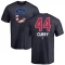 Xzavion Curry Name and Number Banner Wave T-Shirt - Navy