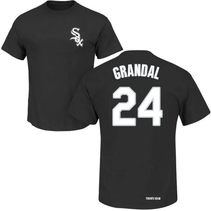Yasmani Grandal Name & Number T-Shirt - Black