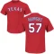 Yerry Rodriguez Name & Number T-Shirt - Red