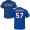 Yerry Rodriguez Name & Number T-Shirt - Royal