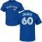 Yosver Zulueta Name & Number T-Shirt - Royal