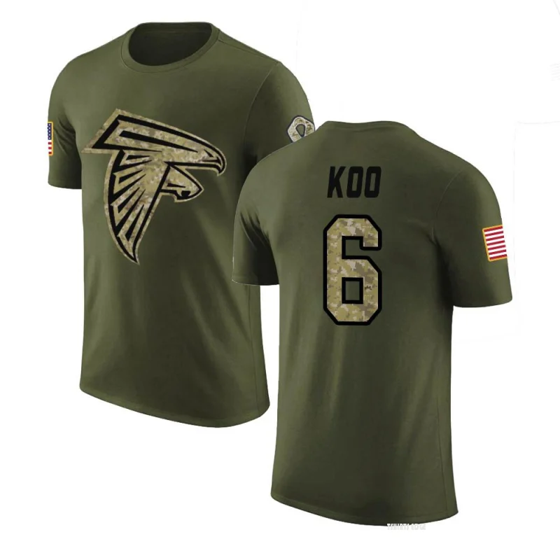 Younghoe Koo Legend Salute to Service T-Shirt - Olive - Tshirtsedge