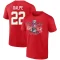 Zac Dalpe 2023 Stanley Cup Final Quest T-Shirt - Red