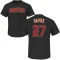 Zach Davies Name & Number T-Shirt - Black