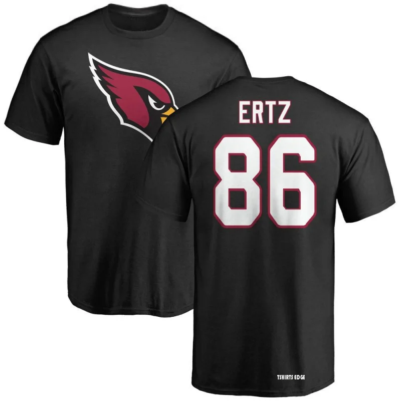 Zach Ertz Name & Number T-Shirt - Black - Tshirtsedge