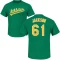 Zach Jackson Name & Number T-Shirt - Green