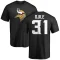 Zach Ojile Name & Number T-Shirt - Black