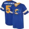 Zach VanValkenburg Name & Number Game Day V-Neck T-Shirt - Royal