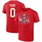 Zachary Uens 2023 Stanley Cup Final Quest T-Shirt - Red