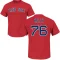 Zack Kelly Name & Number T-Shirt - Scarlet