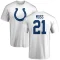 Zack Moss Name & Number T-Shirt - White