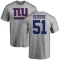 Zak DeOssie Name & Number T-Shirt - Ash